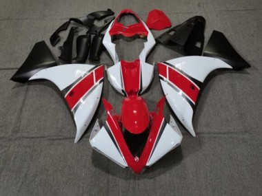 Compra Carenados Moto Yamaha YZF 1000 R1 2012-2014 - Rojo Blanco Negro Mate