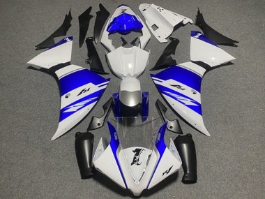 Compra Carenados Moto Yamaha YZF 1000 R1 2012-2014 - Blanco Azul Negro Plata Raya