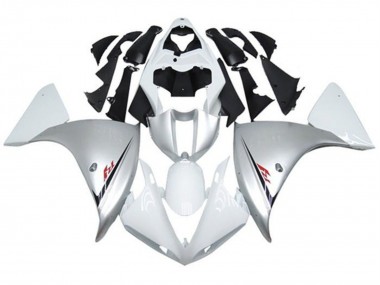 Compra Carenados Moto Yamaha YZF 1000 R1 2012-2014 - Plata Blanco