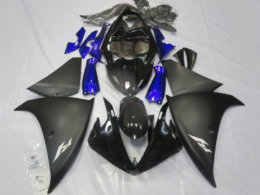 Compra Carenados Moto Yamaha YZF 1000 R1 2012-2014 - Negro Brillante Negro Mate Azul