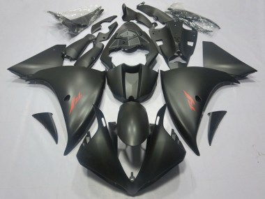 Compra Carenados Moto Yamaha YZF 1000 R1 2012-2014 - Negro Mate Rojo Calcomanía