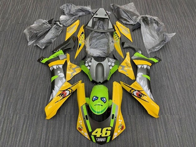 Compra Carenados Moto Yamaha YZF 1000 R1 2015-2019 - Amarillo Verde Tiburón 46
