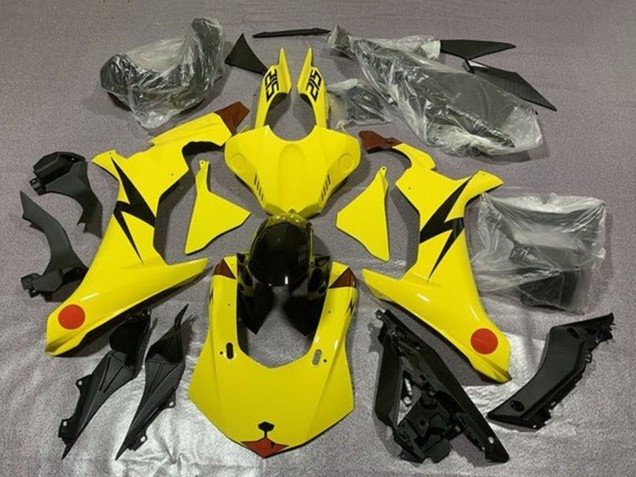 Compra Carenados Moto Yamaha YZF 1000 R1 2015-2019 - Amarillo Rojo Pikachu