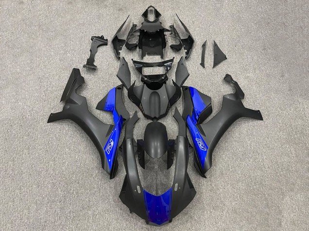 Compra Carenados Moto Yamaha YZF 1000 R1 2015-2019 - Negro Mate Azul