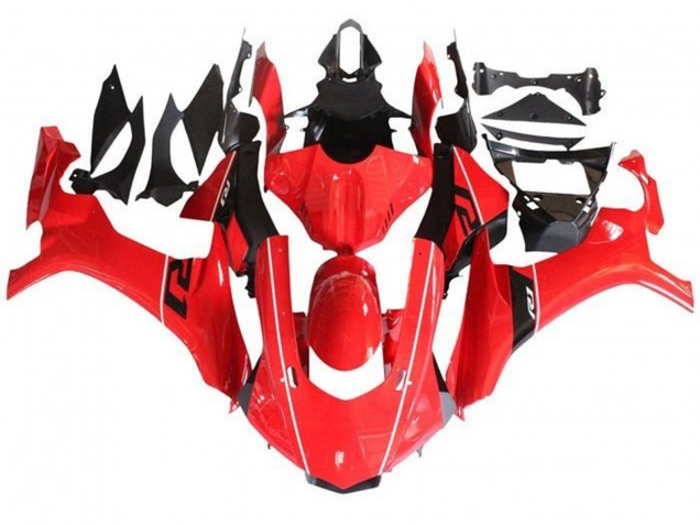 Compra Carenados Moto Yamaha YZF 1000 R1 2015-2019 - Rojo Negro Blanco Raya