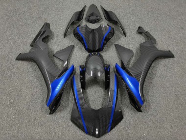 Compra Carenados Moto Yamaha YZF 1000 R1 2015-2019 - Falso FibraCarbono Azul