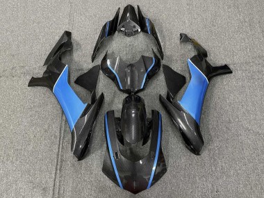 Compra Carenados Moto Yamaha YZF 1000 R1 2015-2019 - Falso FibraCarbono Azul Claro