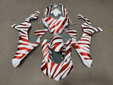 Compra Carenados Moto Yamaha YZF 1000 R1 2015-2019 - Blanco Rojo Cebra