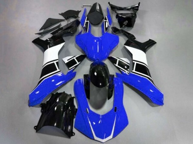 Compra Carenado Moto Yamaha YZF 1000 R1 2015-2019 - Azul Blanco Negro Brillante