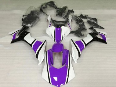 Compra Carenados Moto Yamaha YZF 1000 R1 2015-2019 - Blanco Púrpura Negro