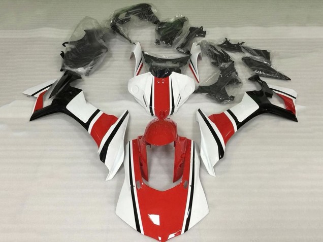 Compra Carenado Moto Yamaha YZF 1000 R1 2015-2019 - Blanco Rojo Negro