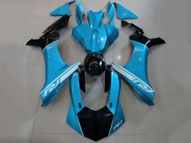 Compra Carenados Moto Yamaha YZF 1000 R1 2015-2019 - Azul Plata Negro Brillante