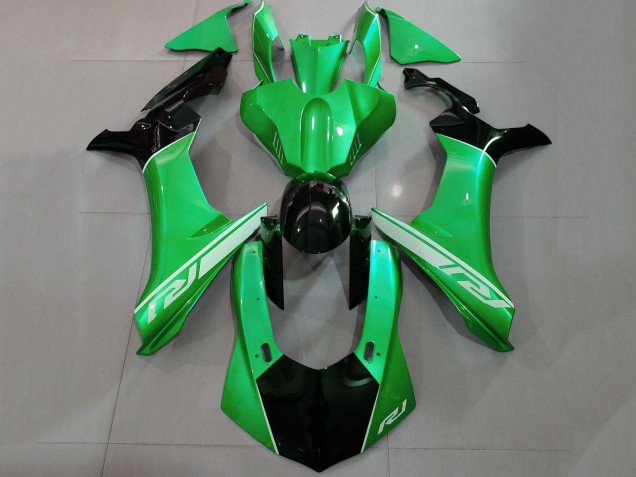 Compra Carenados Moto Yamaha YZF 1000 R1 2015-2019 - Verde Negro Brillante Plata