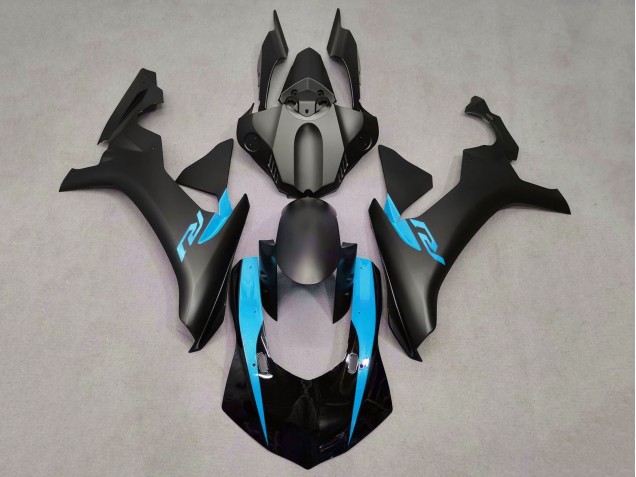 Compra Carenados Moto Yamaha YZF 1000 R1 2015-2019 - Negro Mate Negro Brillante Azul Claro