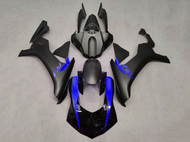 Compra Carenados Moto Yamaha YZF 1000 R1 2015-2019 - Negro Mate Negro Brillante Azul