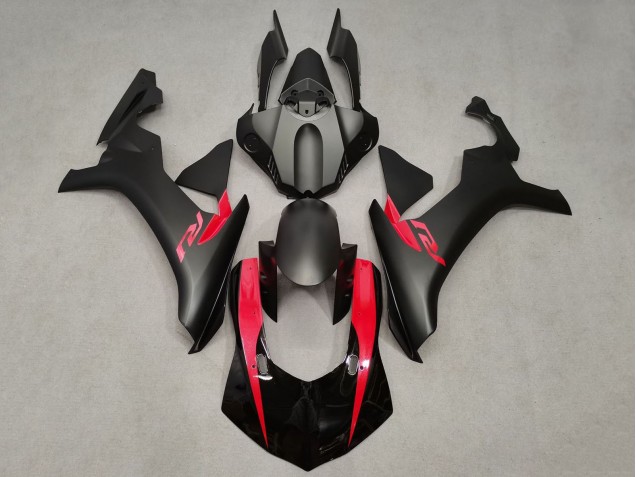Compra Carenados Moto Yamaha YZF 1000 R1 2015-2019 - Negro Mate Negro Brillante Rojo