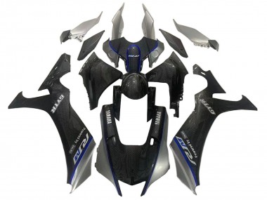 Compra Carenados Moto Yamaha YZF 1000 R1 2020-2025 - Falso FibraCarbono Plata Azul