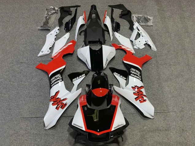 Compra Carenados Moto Yamaha YZF 1000 R1 2020-2025 - Blanco Rojo Negro Brillante GYTR