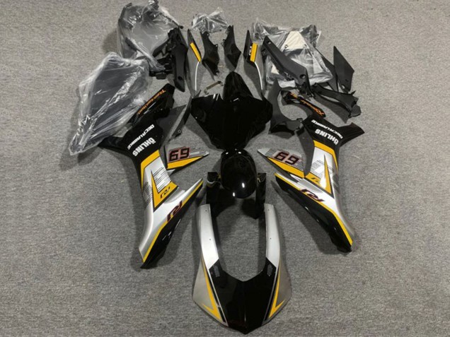 Compra Carenados Moto Yamaha YZF 1000 R1 2020-2025 - Plata Amarillo Negro Brillante