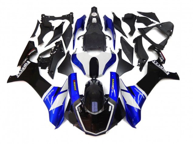 Compra Carenados Moto Yamaha YZF 1000 R1 2020-2025 - Azul Blanco Negro Akropovic