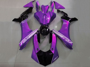 Compra Carenados Moto Yamaha YZF 1000 R1 2020-2025 - Púrpura Plata Negro Brillante