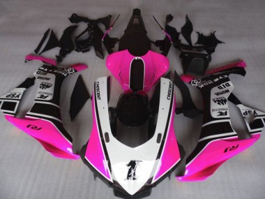 Compra Carenados Moto Yamaha YZF 1000 R1 2020-2025 - Rosa Blanco Negro Brillante
