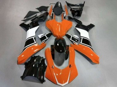 Compra Carenados Moto Yamaha YZF 1000 R1 2020-2025 - Naranja Blanco Negro Brillante