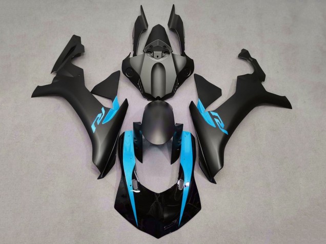 Compra Carenados Moto Yamaha YZF 1000 R1 2020-2025 - Negro Brillante Negro Mate Azul Claro