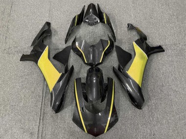 Compra Carenados Moto Yamaha YZF 1000 R1 2020-2025 - Falso FibraCarbono Amarillo