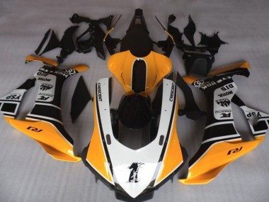 Compra Carenados Moto Yamaha YZF 1000 R1 2020-2025 - Naranja Blanco Negro