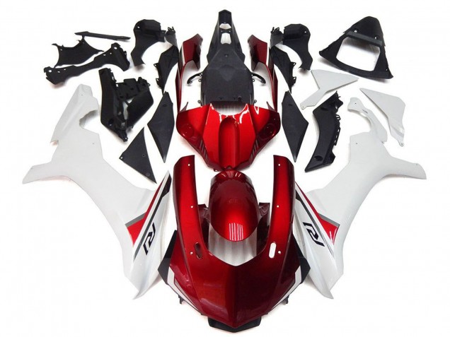 Compra Carenados Moto Yamaha YZF 1000 R1 2020-2025 - Blanco Rojo Negro