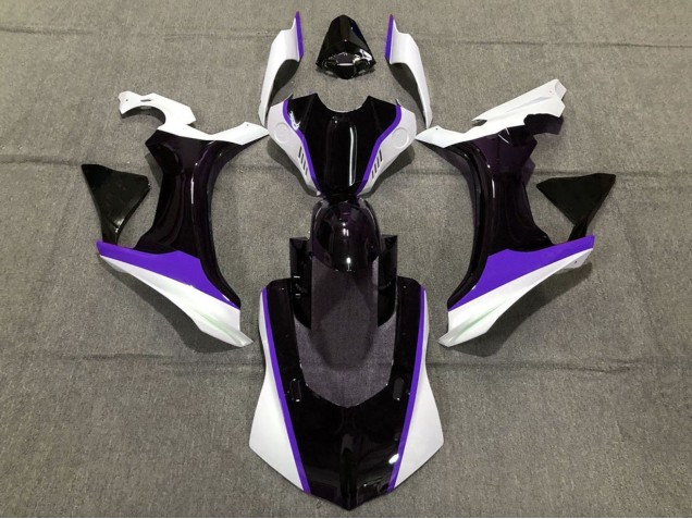 Compra Carenados Moto Yamaha YZF 1000 R1 2020-2025 - Blanco Púrpura Negro Brillante