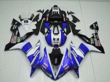 Compra Carenados Moto Yamaha YZF 1000 R1 2004-2006 - Azul Blanco Negro Fimer Yamalube