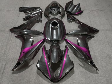 Compra Carenados Moto Yamaha YZF 1000 R1 2004-2006 - FibraCarbono Estilo Rosa