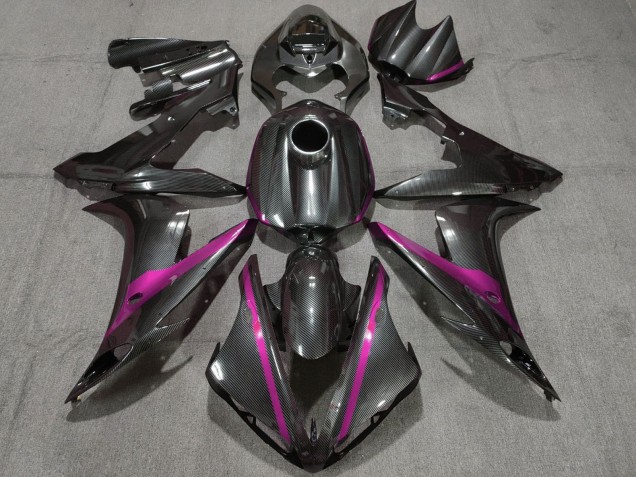 Compra Carenados Moto Yamaha YZF 1000 R1 2004-2006 - FibraCarbono Estilo Rosa