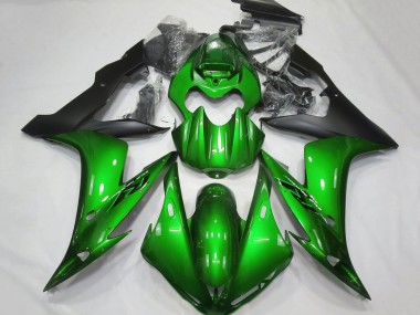 Compra Carenados Moto Yamaha YZF 1000 R1 2004-2006 - Verde Negro Mate