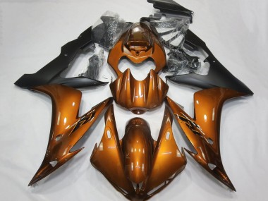 Compra Carenados Moto Yamaha YZF 1000 R1 2004-2006 - Naranja Negro Mate