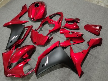Compra Carenados Moto Yamaha YZF 1000 R1 2004-2006 - Rojo Negro Mate