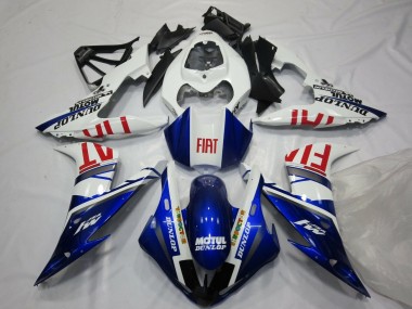 Compra Carenados Moto Yamaha YZF 1000 R1 2004-2006 - Blanco Azul Rojo Fiat