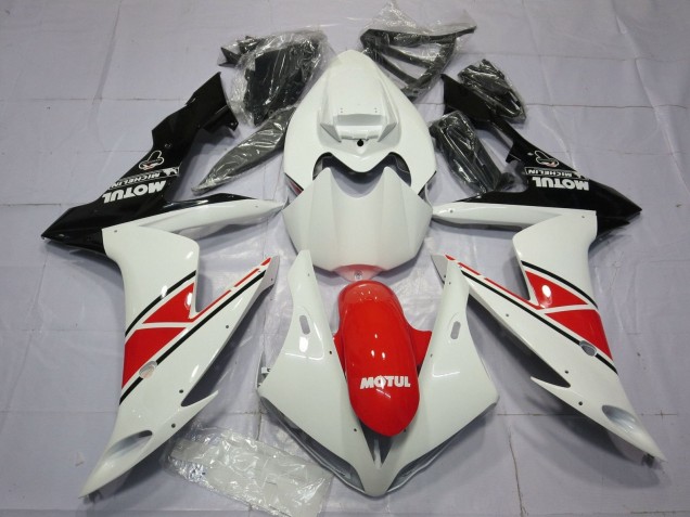 Compra Carenados Moto Yamaha YZF 1000 R1 2004-2006 - Blanco Rojo Negro