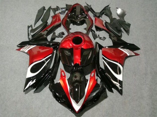 Compra Carenados Moto Yamaha YZF 1000 R1 2007-2008 - Rojo Blanco Negro