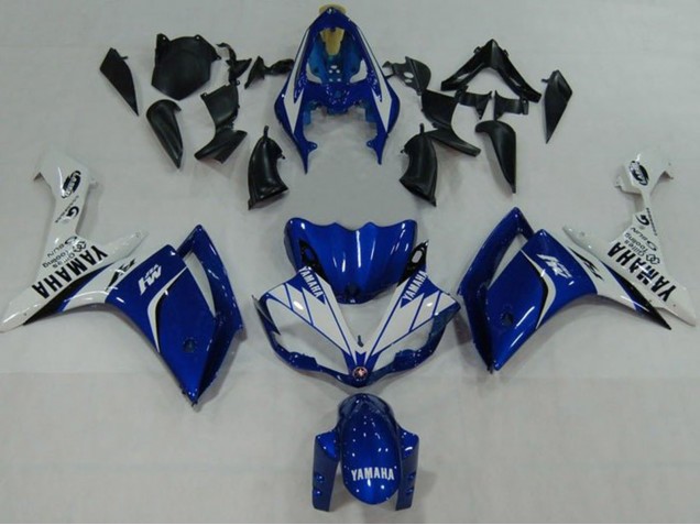 Compra Carenados Moto Yamaha YZF 1000 R1 2007-2008 - Azul Blanco Negro M1