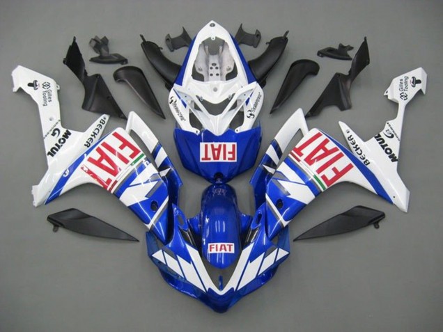 Compra Carenados Moto Yamaha YZF 1000 R1 2007-2008 - Blanco Azul Rojo Fiat