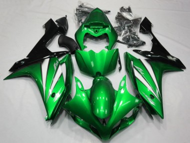 Compra Carenados Moto Yamaha YZF 1000 R1 2007-2008 - Verde Blanco Negro