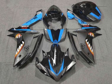 Compra Carenados Moto Yamaha YZF 1000 R1 2007-2008 - Negro Brillante Azul Plata Naranja Blanco Tiburón