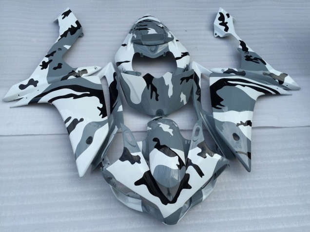 Compra Carenados Moto Yamaha YZF 1000 R1 2007-2008 - Blanco Gris Negro Camouflage