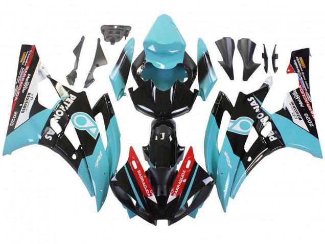 Compra Carenados Moto Yamaha YZF R6 2006-2007 - Azul Claro Rojo Blanco Negro Petronas