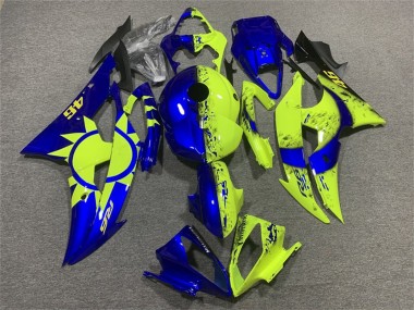 Compra Carenados Moto Yamaha YZF R6 2008-2016 - Azul Neon Amarillo 46