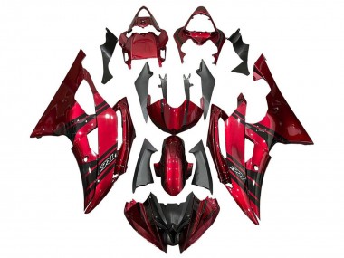 Compra Carenados Moto Yamaha YZF R6 2008-2016 - Rojo Negro Raya