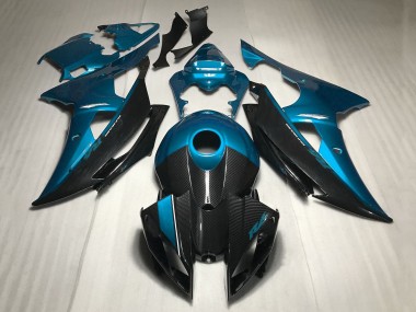 Compra Carenados Moto Yamaha YZF R6 2008-2016 - Azul FibraCarbono Estilo